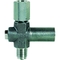 Pressure gauge overpressure safety device Type 1318 brass external thread